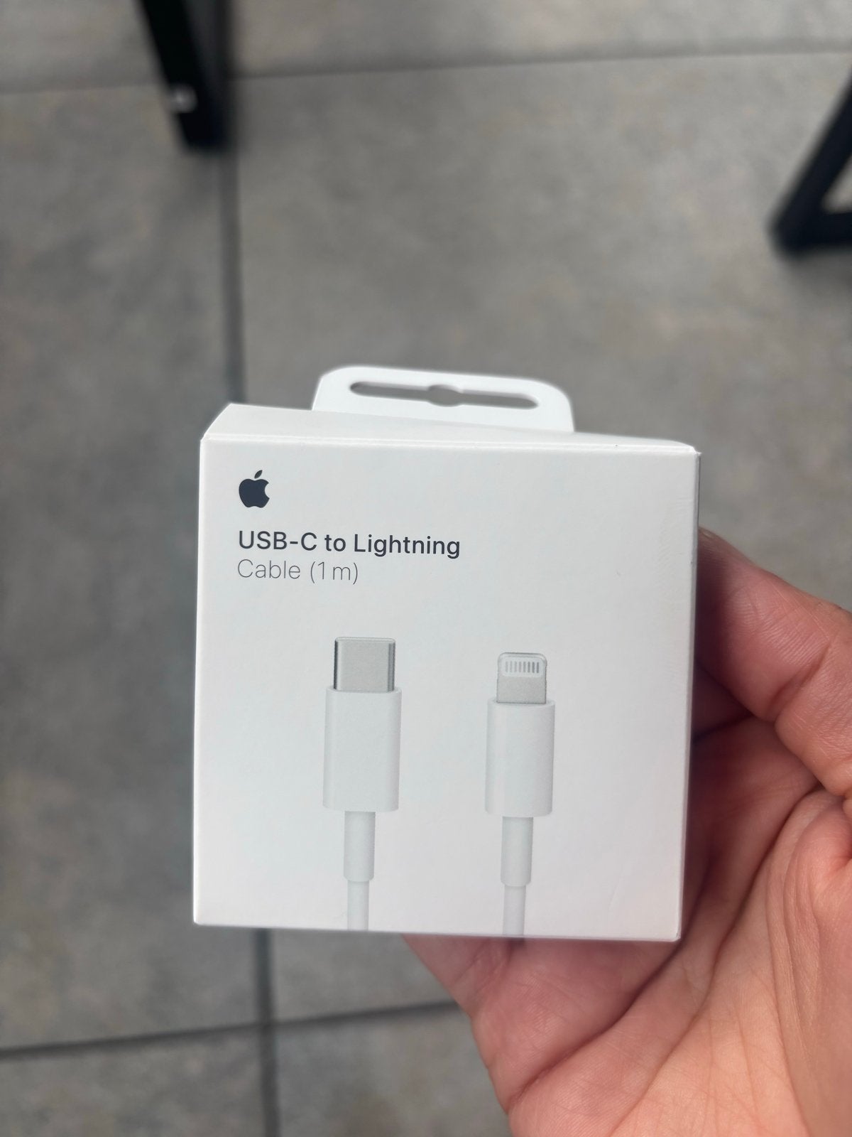 Nieuwe Apple USB-C naar Lightning Kabel (1m), Ophalen, Nieuw, Minder dan 2 meter, Overige kabels