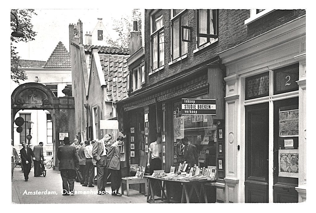 948831 Amsterdam 1967 Oudemanhuispoort mooie Europapostzegel, Ophalen of Verzenden, 1960 tot 1980, Gelopen, Noord-Holland