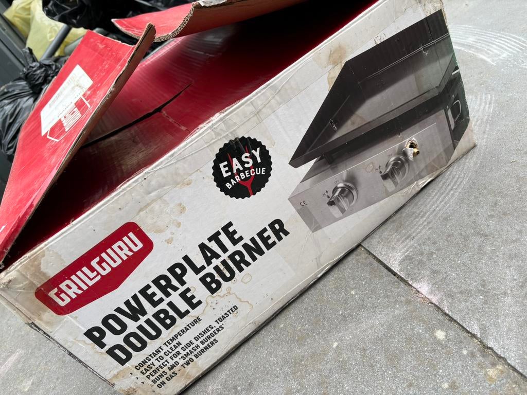 Powerplate grill, Ophalen, Nieuw