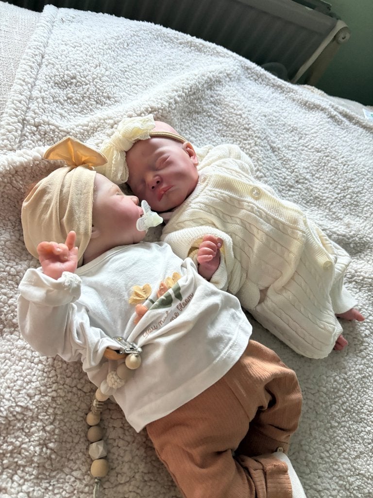 Reborn tweeling, Verzamelen, Ophalen, Zo goed als nieuw, Pop