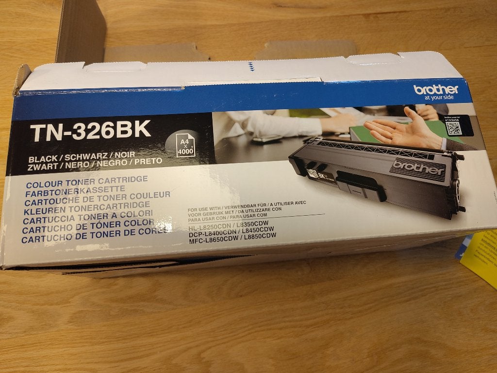 Brother TN-326BK toner zwart hoge capaciteit (origineel), Computers en Software, Printerbenodigdheden, Ophalen of Verzenden, Nieuw