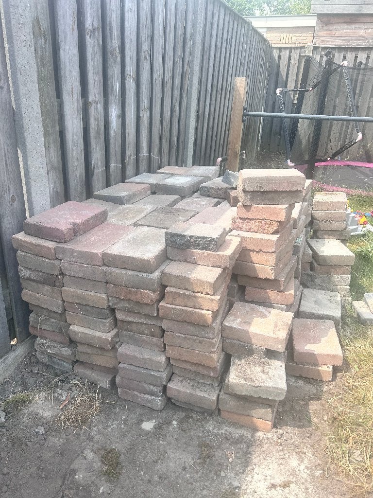 Abbeystones, Ophalen, Gebruikt, Klinkers, 10 m² of meer