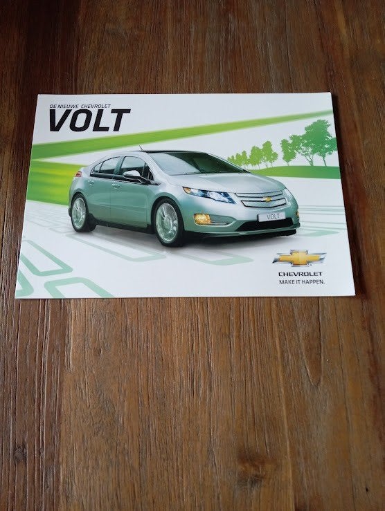 Chevrolet Volt [ make ] 6 pag., Verzenden, Zo goed als nieuw, Chevrolet