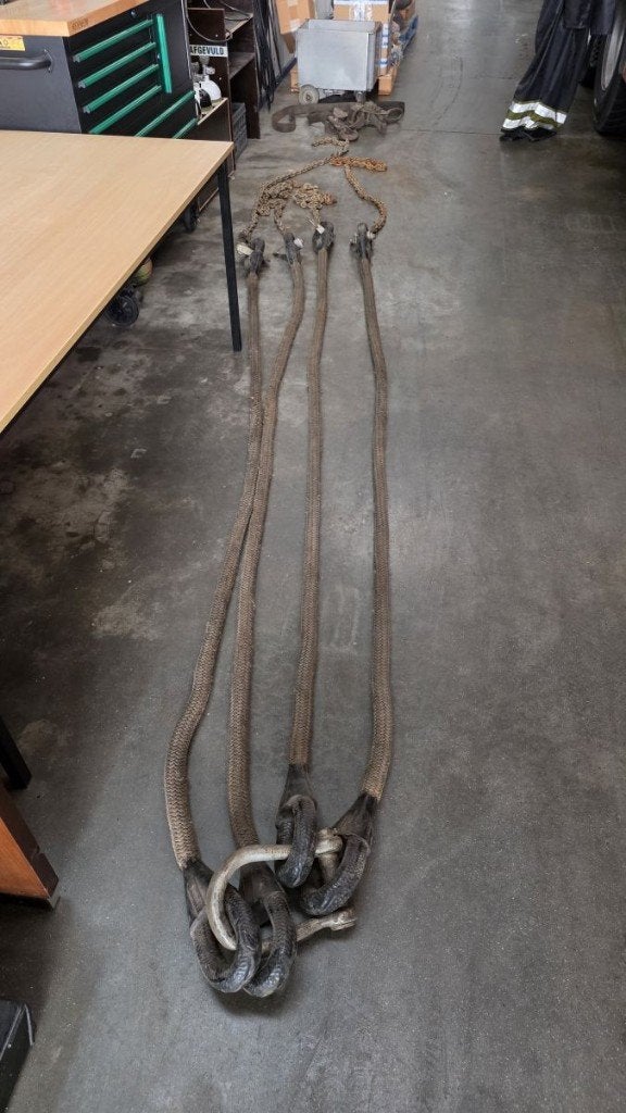 Viersprong hijsset met kettingen - ongekeurd