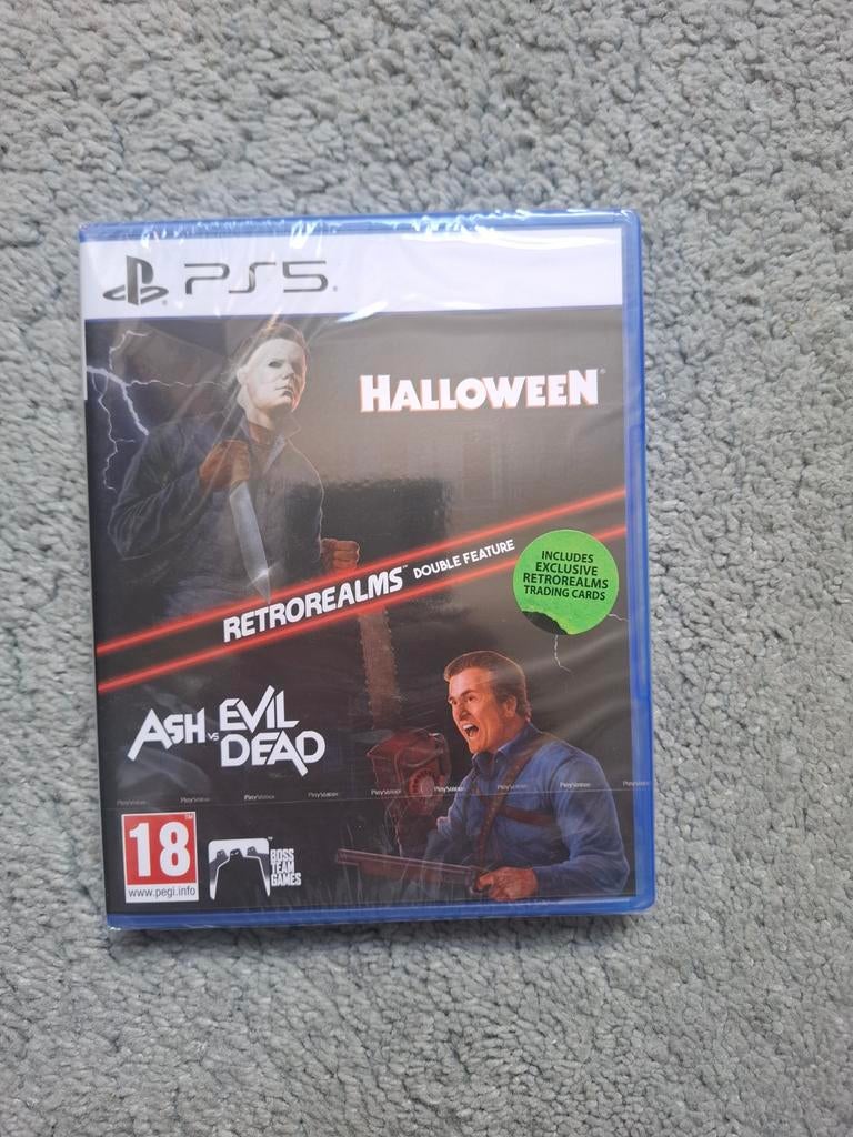 Halloween & Ash vs Evil Dead Double Feature PS5 (Nieuw), Vanaf 18 jaar, 1 speler, Nieuw, Ophalen