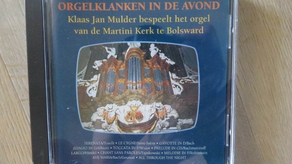 Cd orgel: Orgelklanken in de avond Klaas Jan Mulder Bolsward, Ophalen of Verzenden, Classicisme, Zo goed als nieuw, Kamermuziek