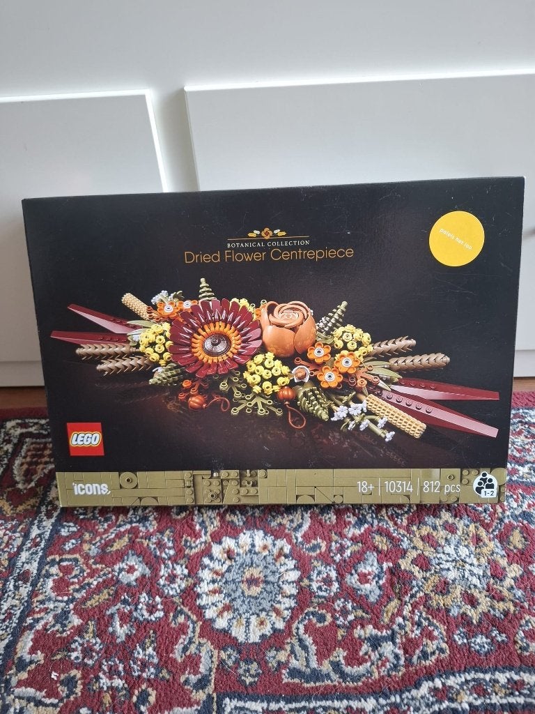 LEGO Icons 10314 Gedroogde Bloemen Centerpiece, Kinderen en Baby's, Speelgoed | Duplo en Lego, Ophalen, Lego, Nieuw, Complete set
