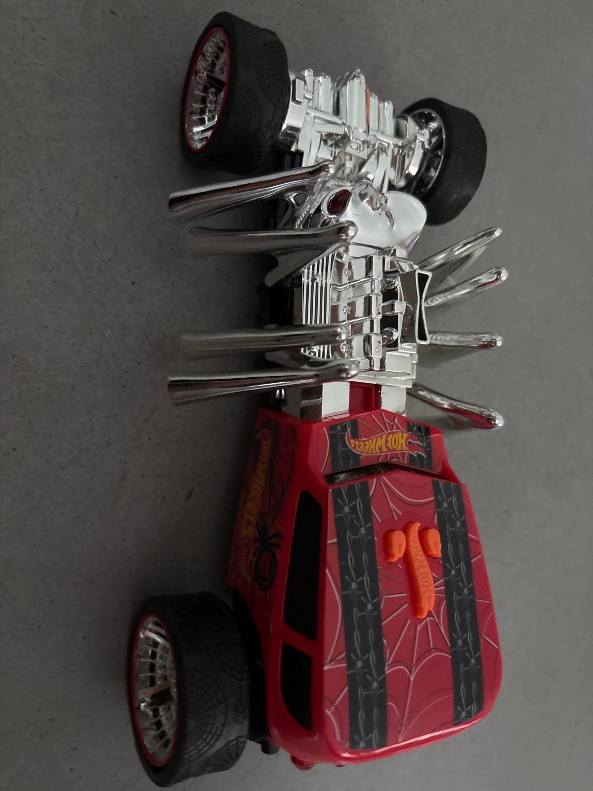 Hot Wheels Spider-Man auto met afstandsbediening, Ophalen of Verzenden, Gebruikt, Afstandsbediening