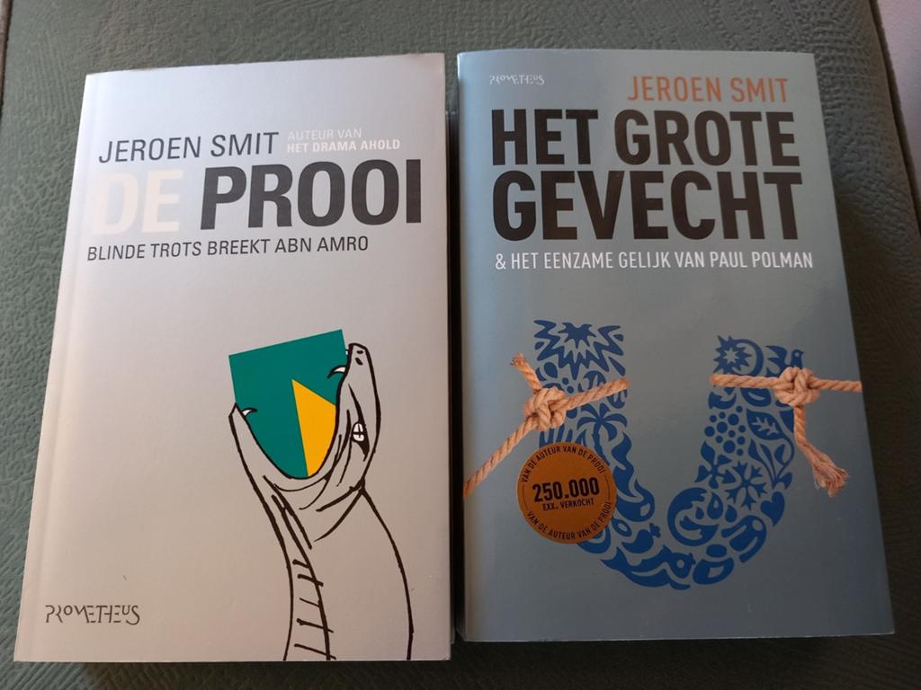 Jeroen Smit De Prooi Het Grote Gevecht Unilever Abn amro, Ophalen of Verzenden, Gelezen, Management