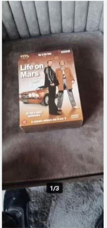 Life on mars serie 1 dvd box, Cd's en Dvd's, Dvd's | Tv en Series, Alle leeftijden, Ophalen of Verzenden, Gebruikt