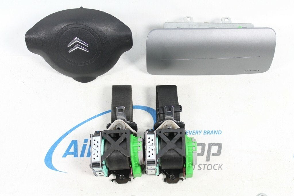 Airbag set - Paneel donkergrijs Citroen Berlingo 2008-2018, Auto-onderdelen, Gebruikt, Ophalen of Verzenden