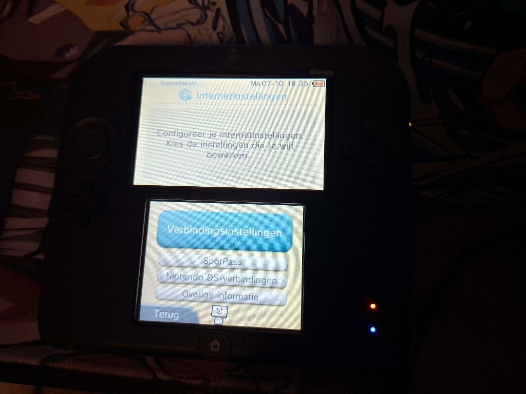 Nintendo 2DS Zwart/Blauw - Zo goed als nieuw, Ophalen, Zo goed als nieuw, Zwart, 2DS