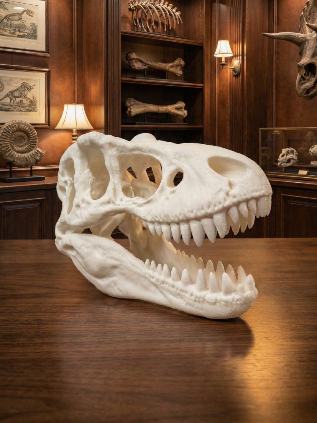 Indrukwekkende T-Rex Schedel Replica, Ophalen of Verzenden, Nieuw, Overige soorten, Schedel