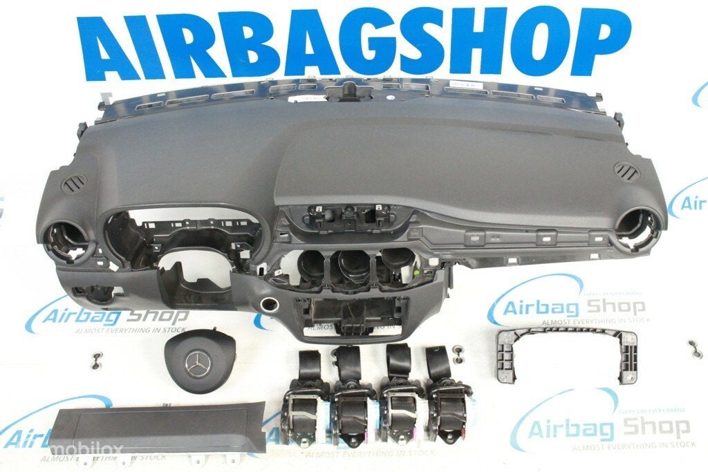 Airbag set - Dashboard facelift Mercedes B klasse W246, Gebruikt, Ophalen of Verzenden