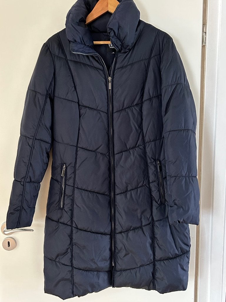 M&S Mode donkerblauwe jas maat 40, Maat 38/40 (M), Blauw, Ophalen of Verzenden, Zo goed als nieuw