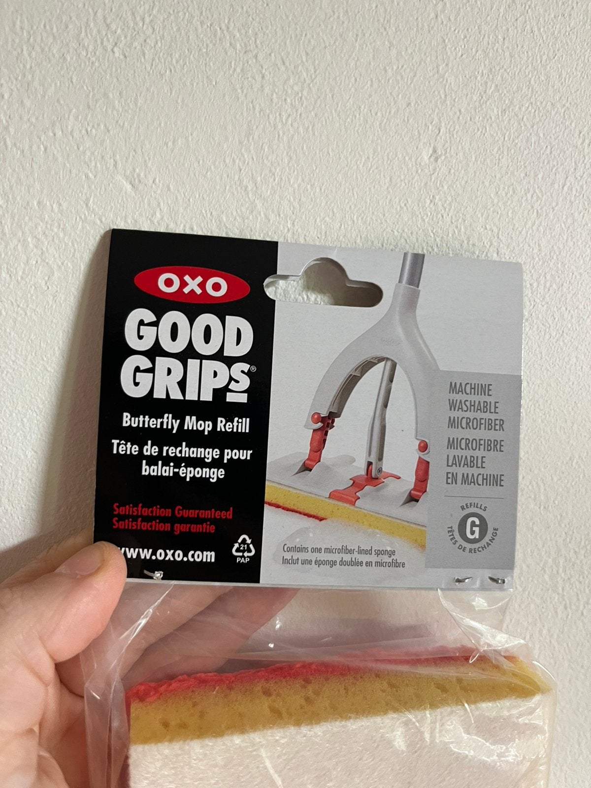 OXO Butterfly Mop Refill, Ophalen of Verzenden, Zo goed als nieuw