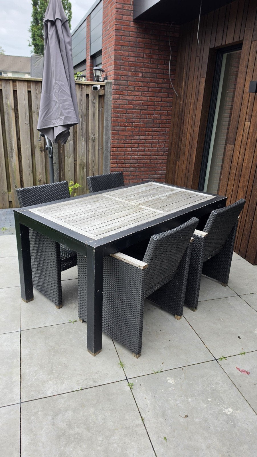 Hartman tuinset 4 personen - gratis af te halen, Tuin en Terras, Ophalen
