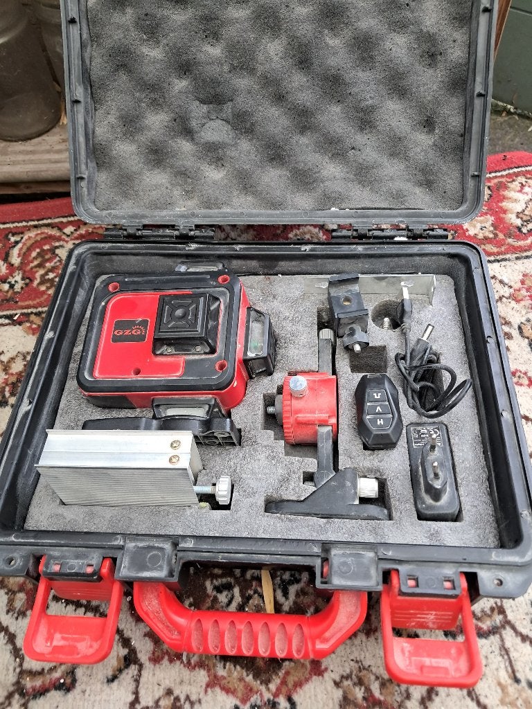 Kruislijnlaser, Ophalen, Gebruikt, Overige meters