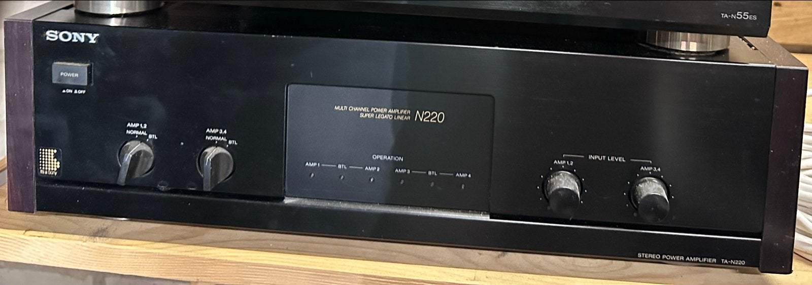 Sony TA-N220 Stereo Eindversterker, Gebruikt, Ophalen of Verzenden, 60 tot 120 watt, Sony