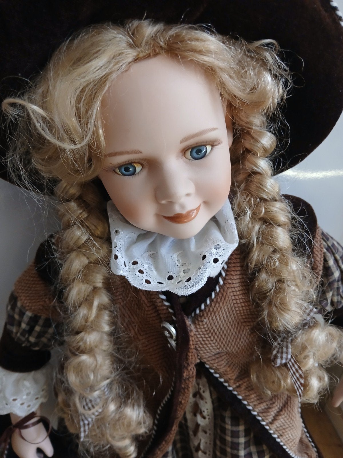 grote meisjes pop, Verzamelen, Poppen, Ophalen of Verzenden, Zo goed als nieuw, Pop