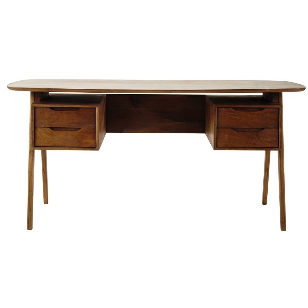 Nieuw, Mango houten bureau, Ophalen, Nieuw, Computerbureau, Hout