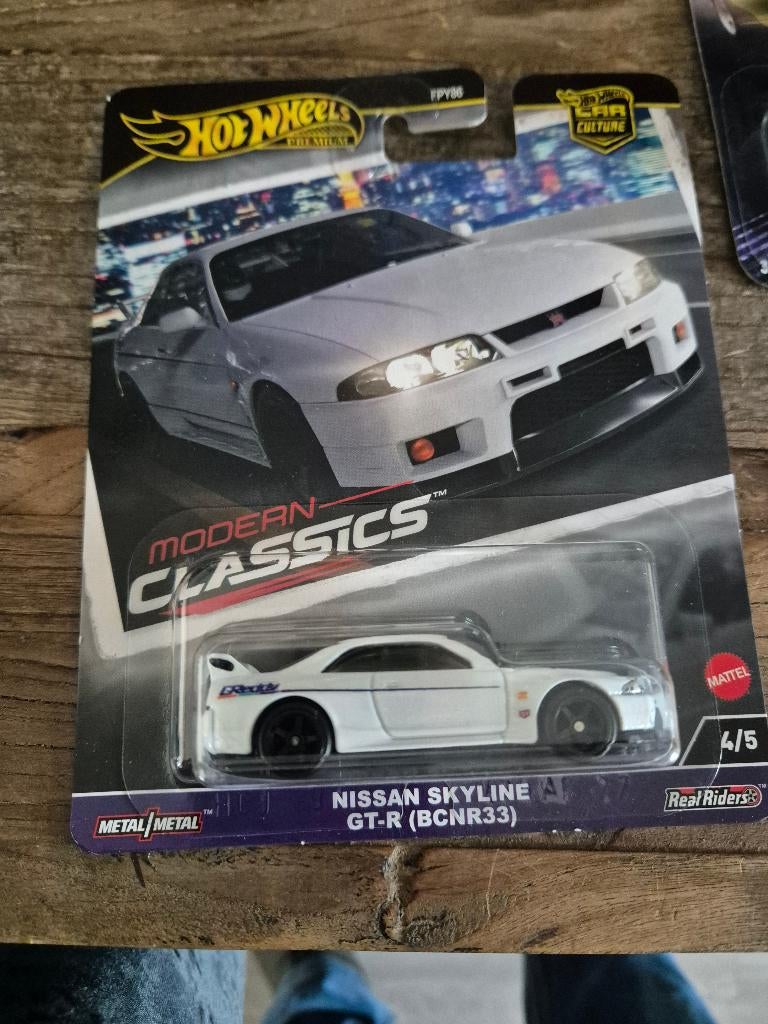 Hot Wheels NISSAN SKYLINE GT-R BCNR33 MODERN CLASSICS, Ophalen of Verzenden, Nieuw, Auto