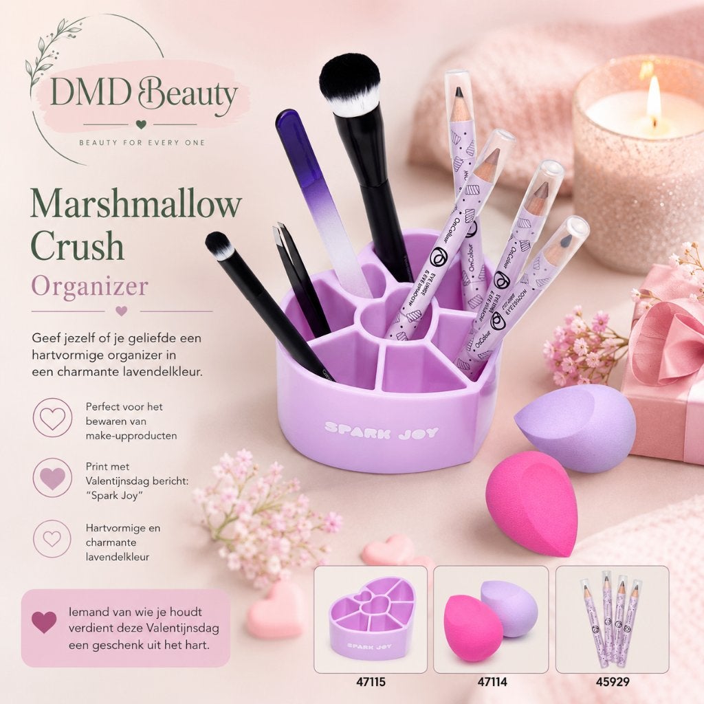 make up organiser, Gehele gezicht, Paars, Nieuw, Ophalen of Verzenden