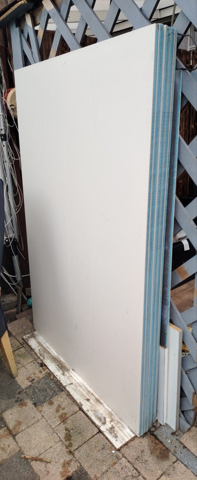 tegels met isolatie Keratop wite 150x100, Doe-het-zelf en Verbouw, Platen en Panelen, Ophalen, Nieuw