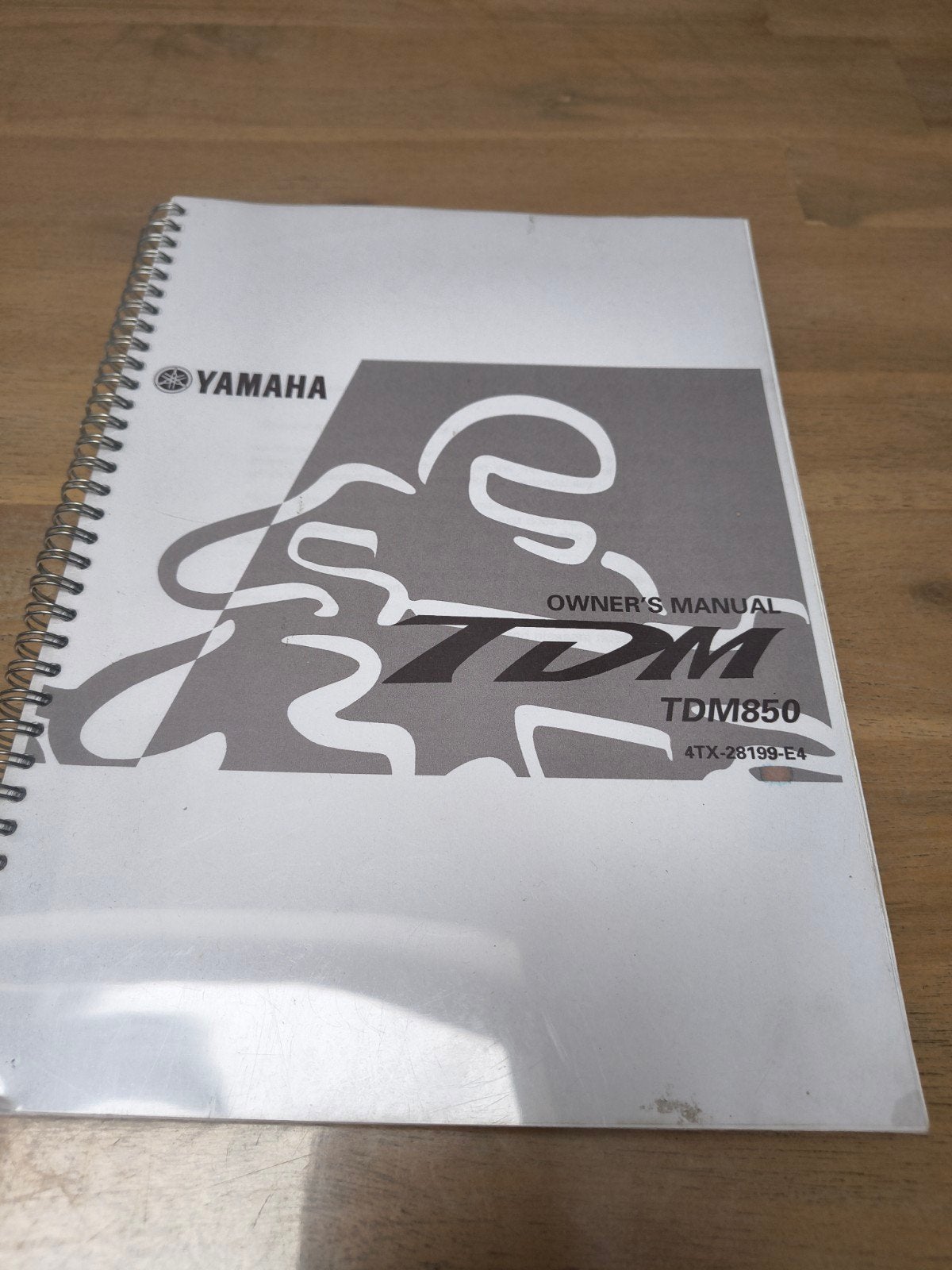Yamaha TDM 850 4TX werkplaats handboek 4TX-28199-E4, Ophalen of Verzenden, Gelezen, Merk of Model