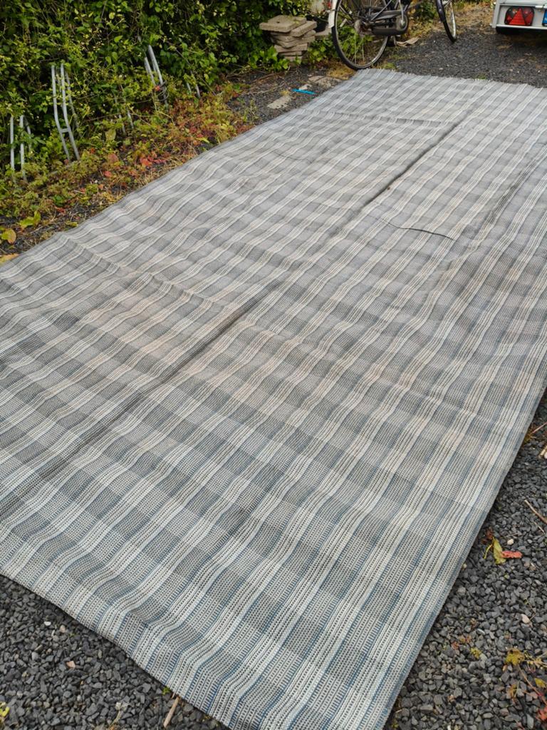 Walker Jolax tenttapijt 248 x 440 cm anthracite blue, Ophalen of Verzenden, Gebruikt