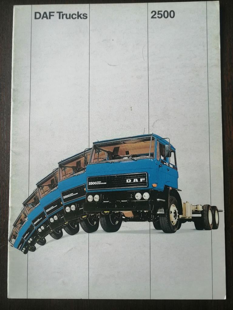 DAF Trucks 2500 brochure, Verzenden, Gelezen, Overige merken, DAF Nederland Bedrijfswagens B.V.