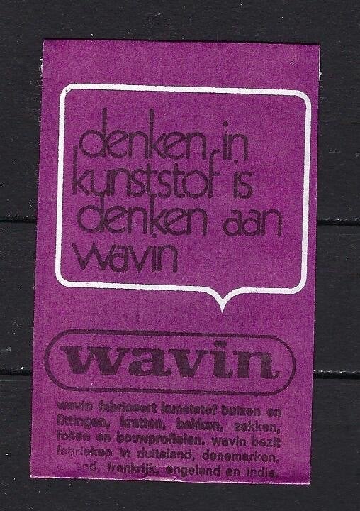 1438 WAVIN, Ophalen of Verzenden, Nederland