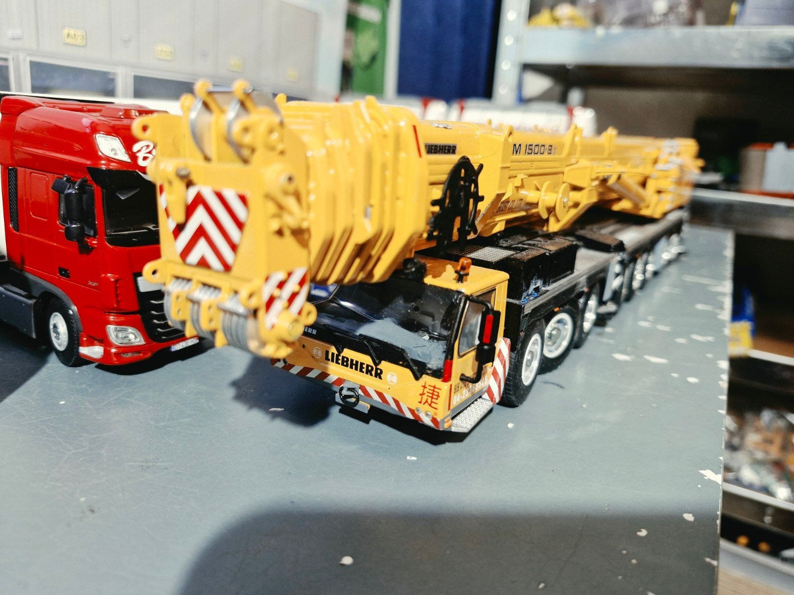 Liebherr ltm 1500-8.1 wsi, Ophalen of Verzenden, Zo goed als nieuw, Hijskraan, Tractor of Landbouw, Wsi