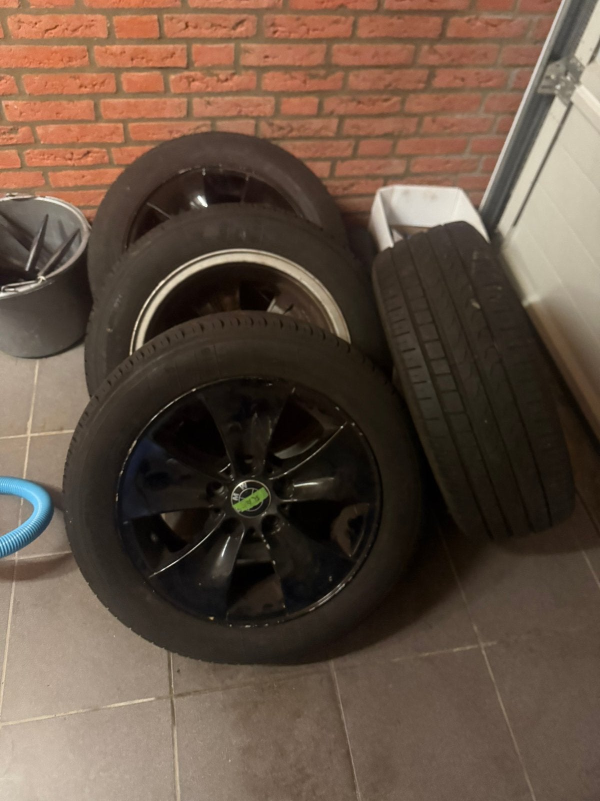 5x120 16 inch velgen met banden voor bmw e36 e46, Ophalen of Verzenden
