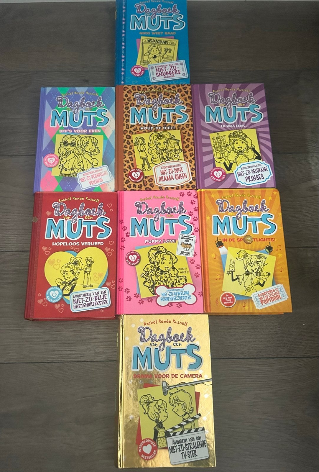Dagboek van een Muts boekenreeks (8 delen), Boeken, Kinderboeken | Jeugd | 10 tot 12 jaar, Ophalen, Zo goed als nieuw, Fictie