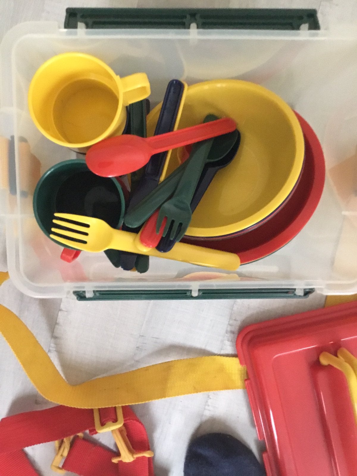Kampeer servies en bestek, Ophalen, Nieuw