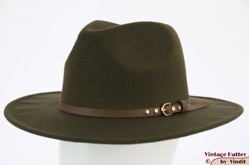 Gleufhoed Outdoor western hoed Hawkins groen 57, 58, 59, 60, Hoed, Nieuw, Ophalen of Verzenden, 58 of 59 cm (L, 7¼ of ⅜ inch)
