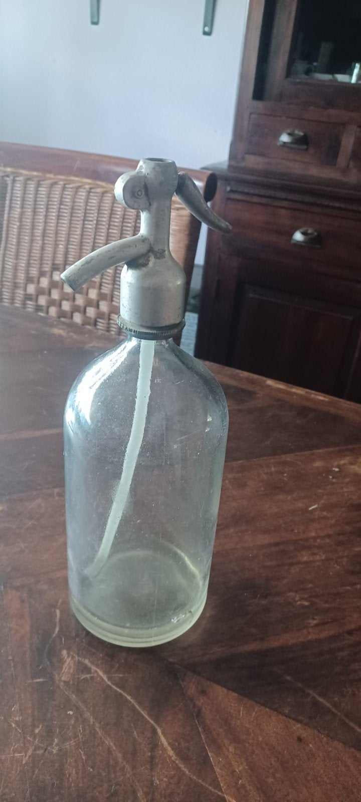 Vintage Sifonsoda Fles - Antieke Soda Sifon, Ophalen of Verzenden