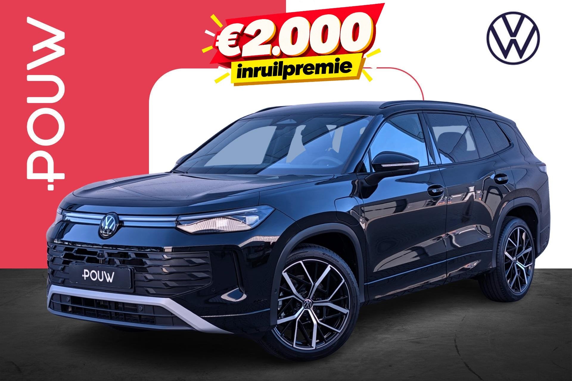Volkswagen Tayron 1.5 eHybrid 204pk Life Edition | Design Pa, Auto's, 12 maanden, Stof, 1498 cc, 4 cilinders