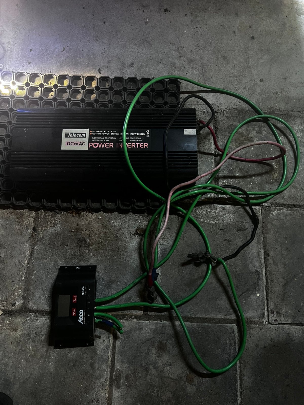 Power inverter, Ophalen