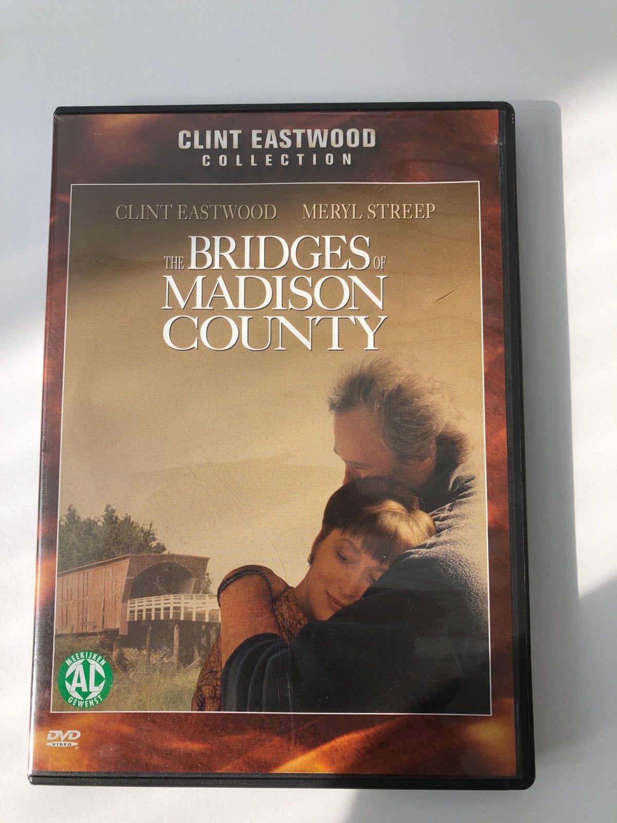 The Bridges of Madison County DVD - Clint Eastwood Collectio, Vanaf 9 jaar, Ophalen of Verzenden, Gebruikt, Drama