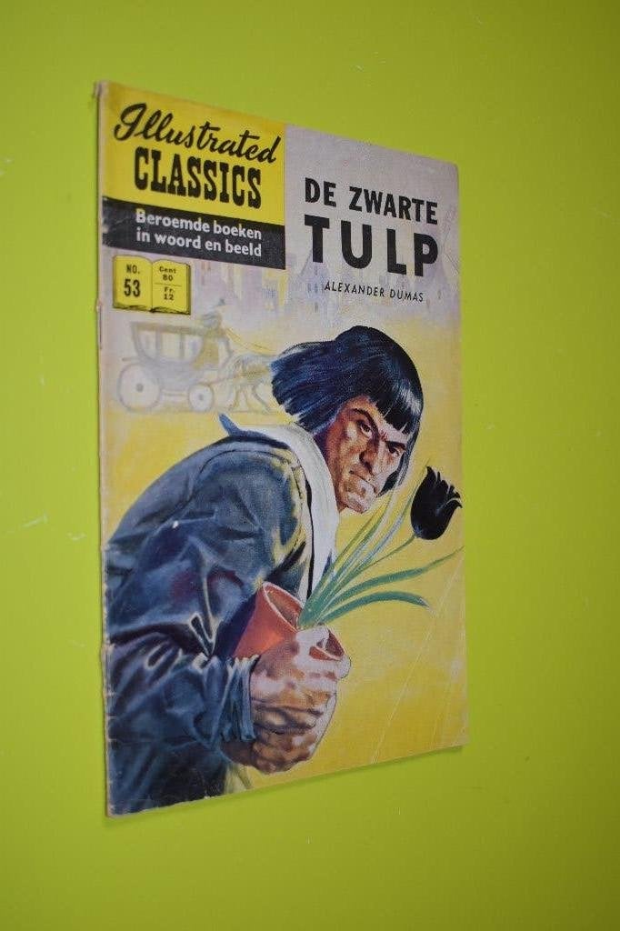 De Zwarte Tulp- Strip Illustrated Classics no 53- 1e druk-, Boeken, Gelezen, A. Dumas, Eén stripboek, Ophalen of Verzenden