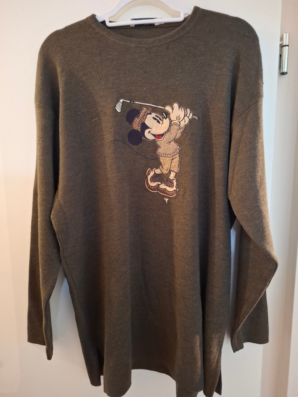 Vintage Donaldson Mickey Mouse Golf Trui XXL, Donaldson, Maat 46/48 (XL) of groter, Ophalen of Verzenden, Zo goed als nieuw