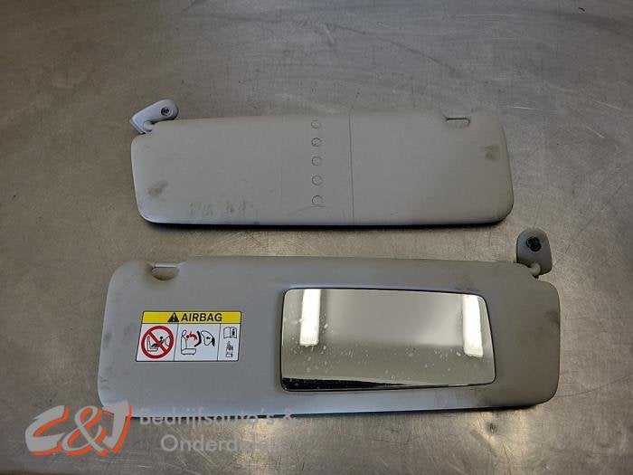 Zonneklep set van een Renault Trafic, Gebruikt, -, Renault, -