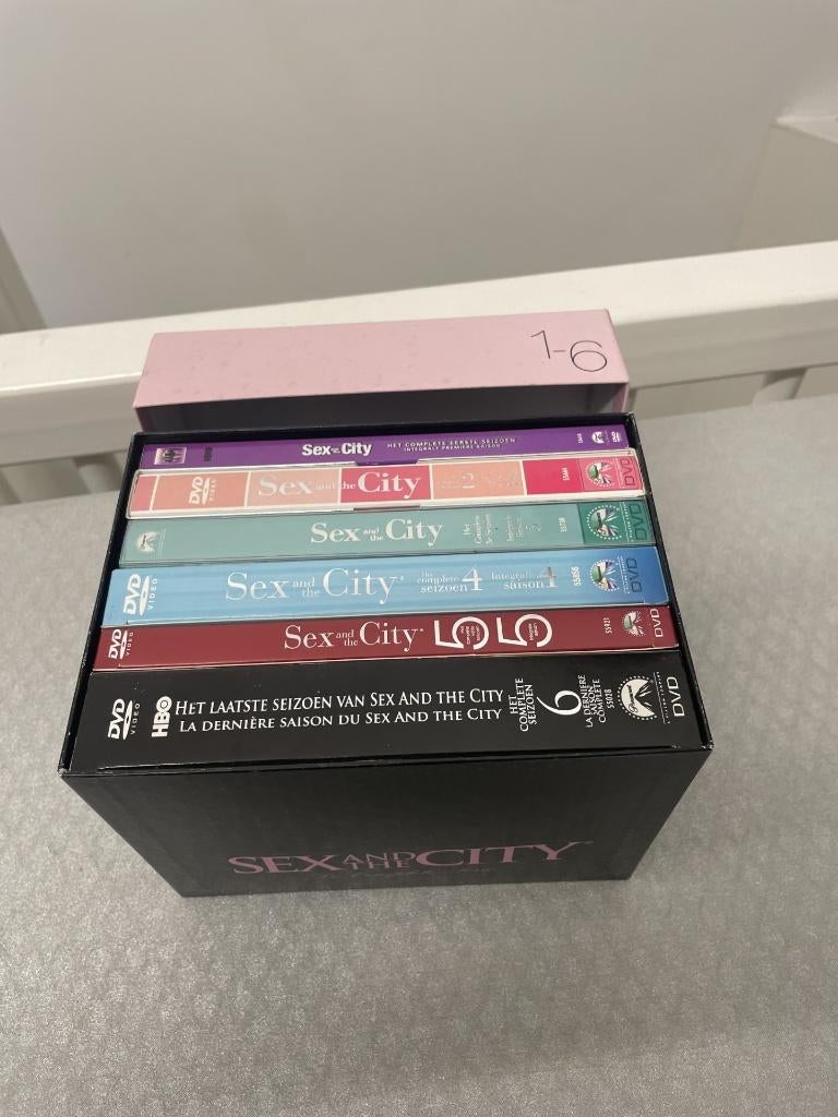 Complete serie Sex and the City DVD box, Gebruikt, Boxset, Ophalen of Verzenden, Komedie