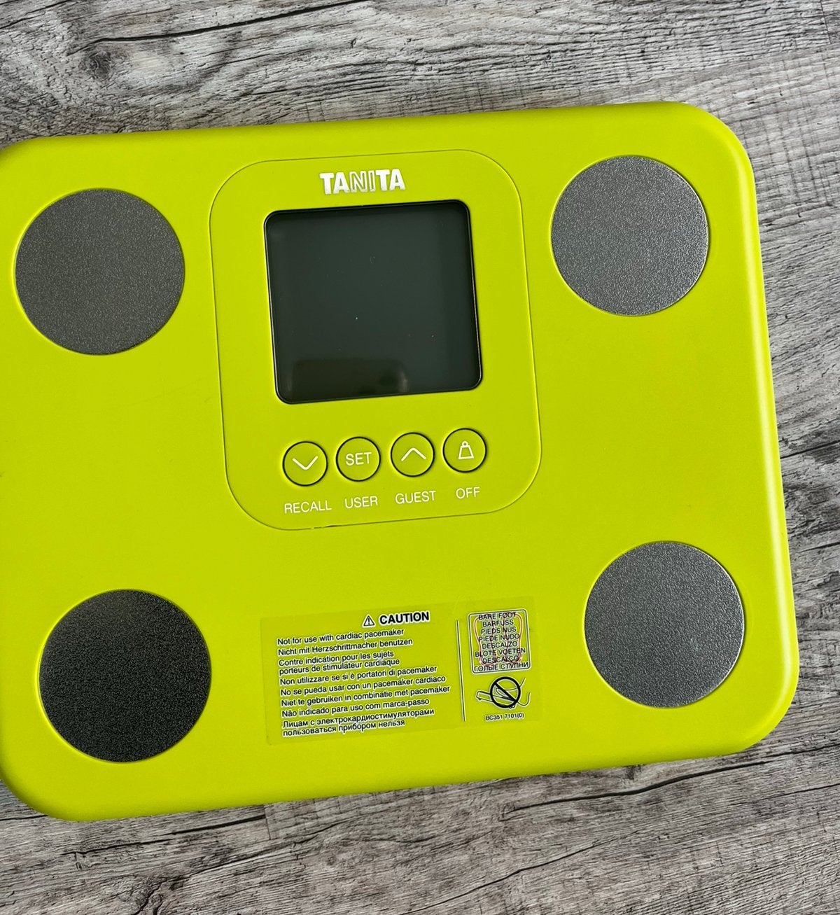 TANITA BC-730 – Professionele lichaamsanalyse, Witgoed en Apparatuur, Ophalen, Zo goed als nieuw