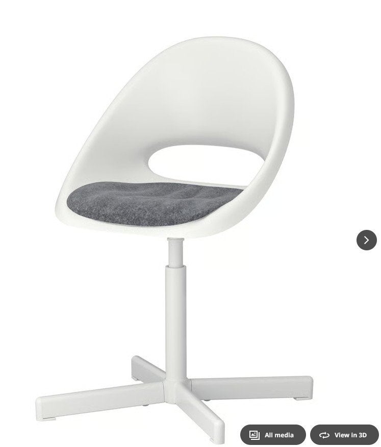 IKEA Loberget chair, Ophalen, Nieuw, Wit