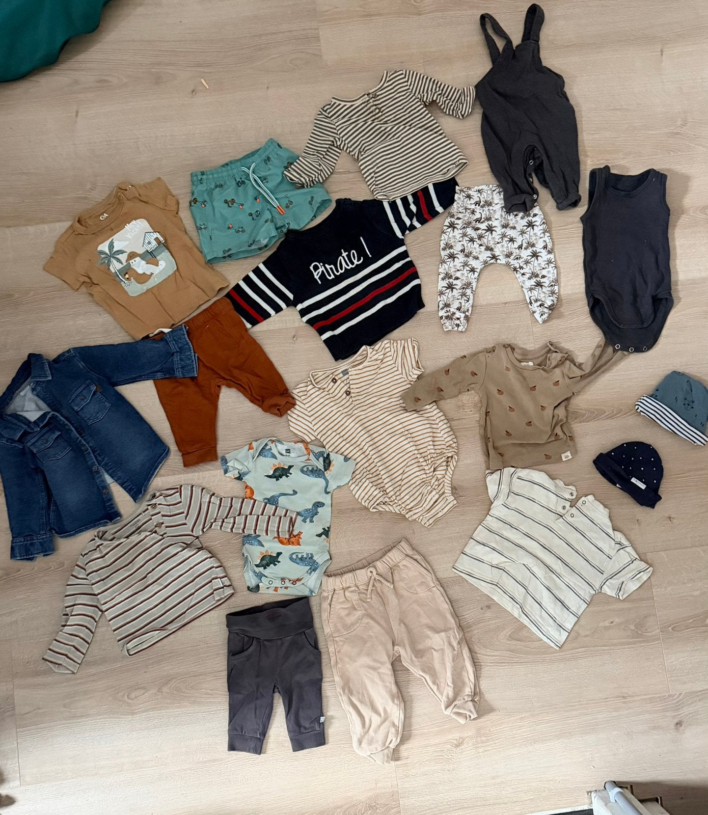 18-delig babykleertjes pakket maat 56 tot 74, Ophalen of Verzenden, Zo goed als nieuw