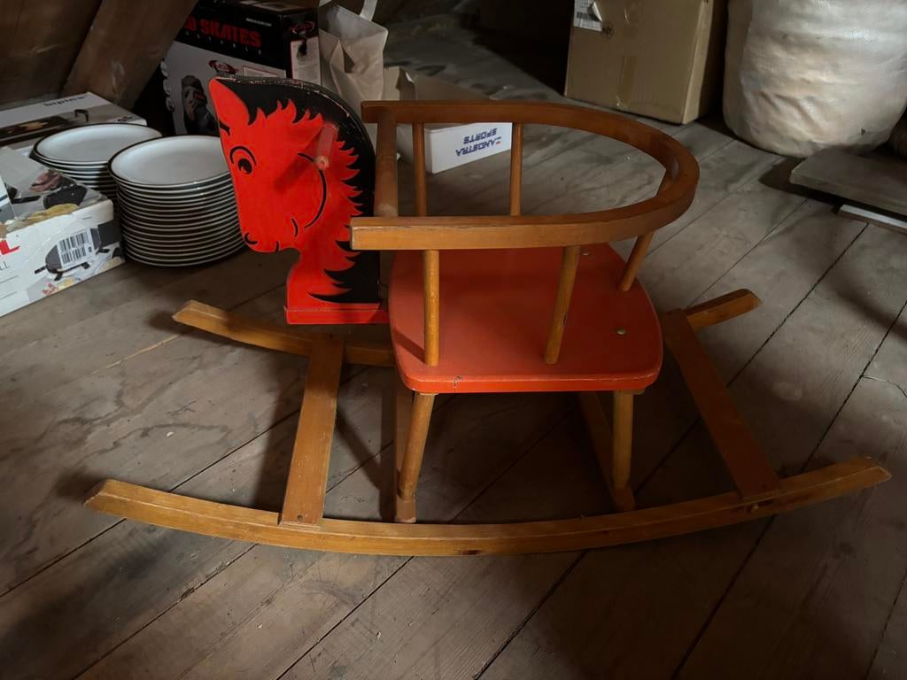 Schommelpaard, Ophalen, Gebruikt
