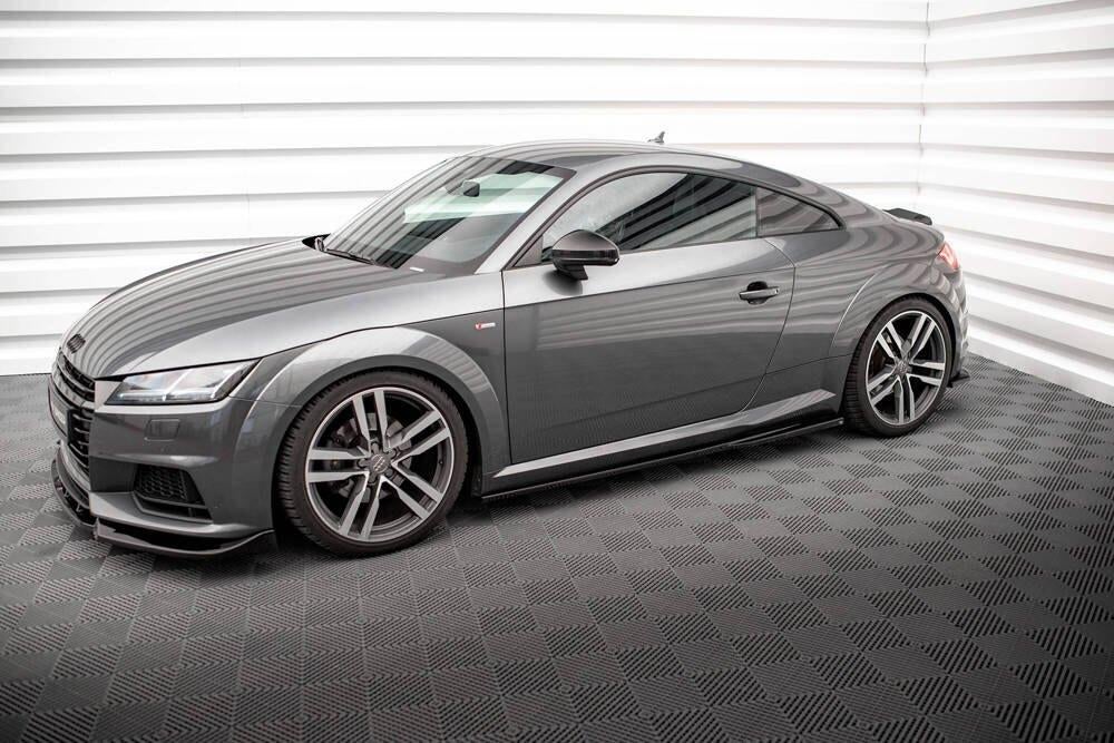 Voorlip spoiler sideskirt diffuser - Audi TT S-Line 8S 14-18, Ophalen of Verzenden